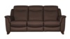 3 Seater Sofa. Como Chocolate Leather